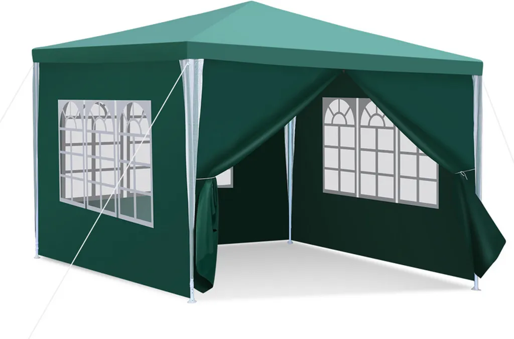 Gazebo da Giardino 3x6m / 3x3m per Feste e Catering Impermeabile