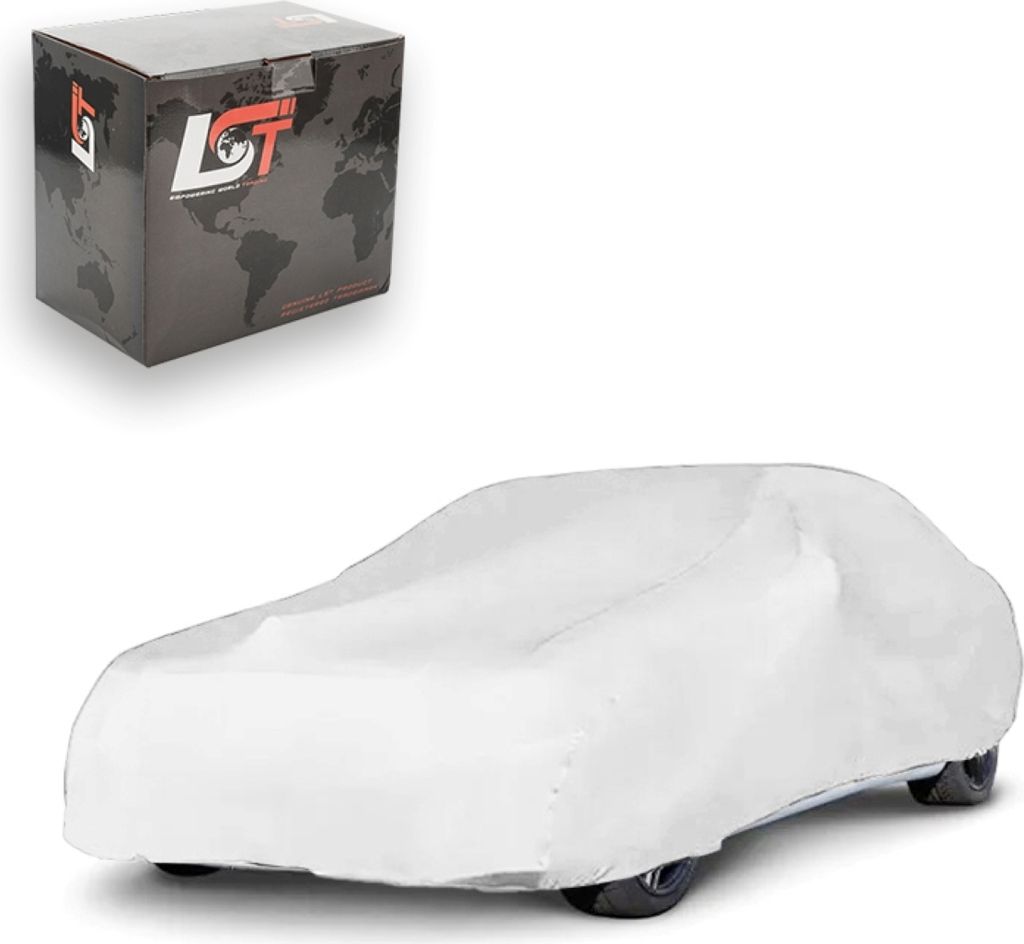 Autoschutzhülle Cover atmungsaktiv Abdeckung Ganzgarage Schutzplane Weiß S