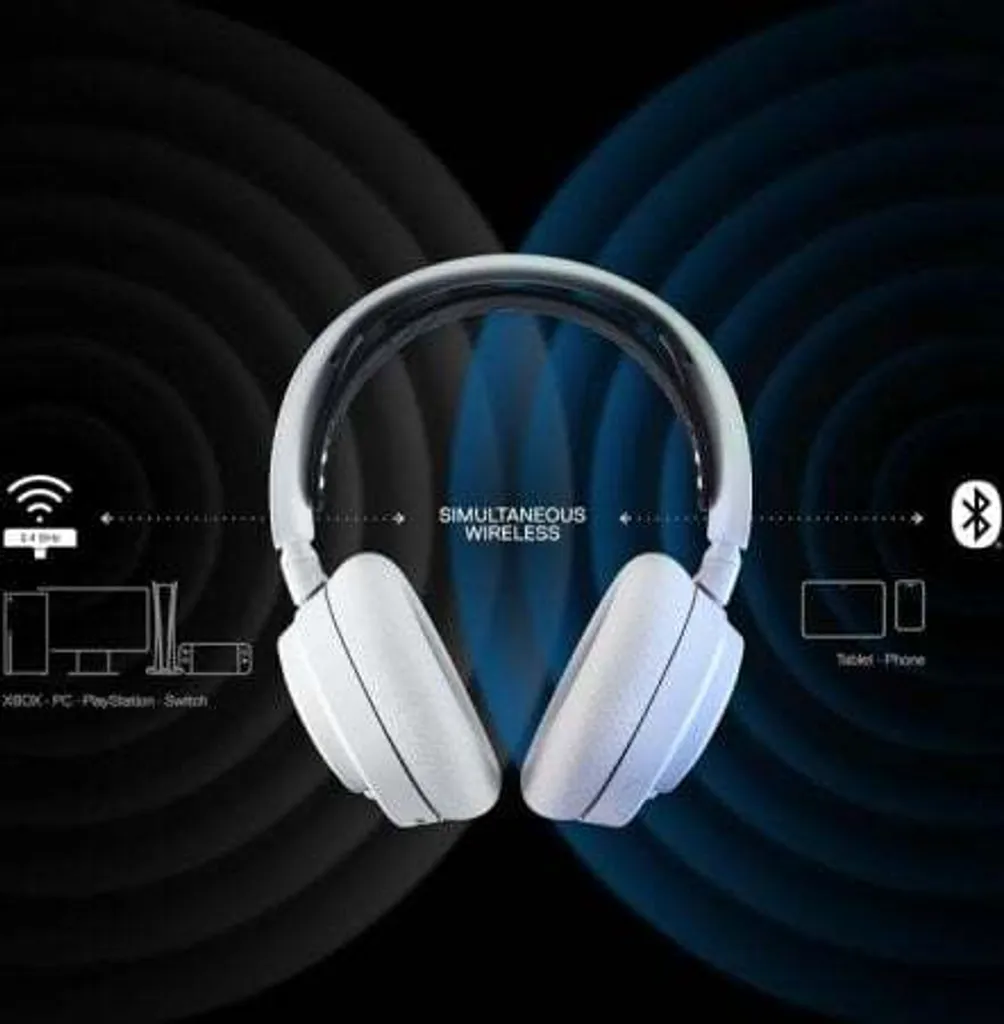 Casque de jeu sans fil SteelSeries Arctis Nova 7X Audio Spatial Blanc Xbox - 9