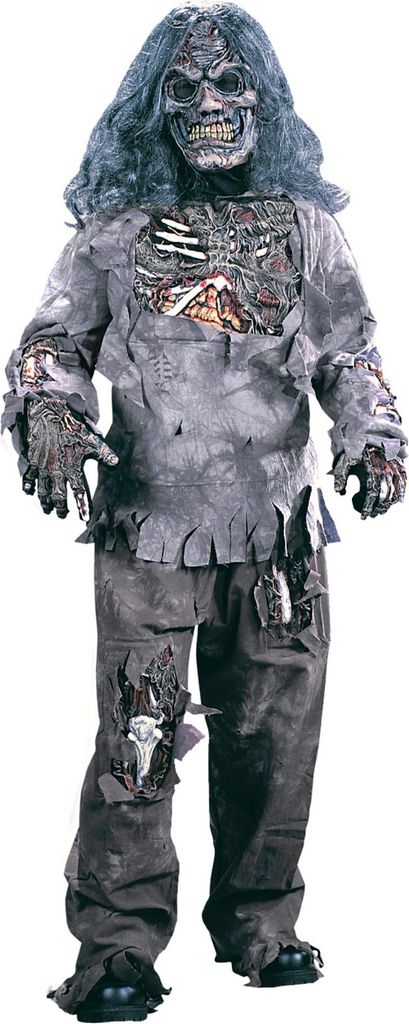 Zombie - Horror Halloween Kostüm Kinder Junge Kindergröße: 110-122