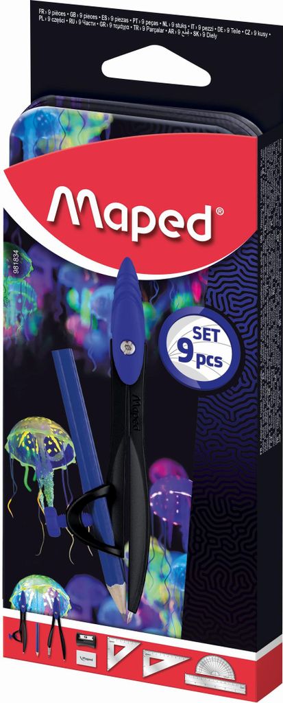 MAPED Geometrischer Satz Tiefsee 9 Elemente