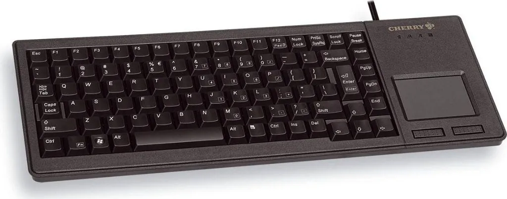 Cherry XS G84-5500 Clavier USB compact noir AZERTY pour usage industriel