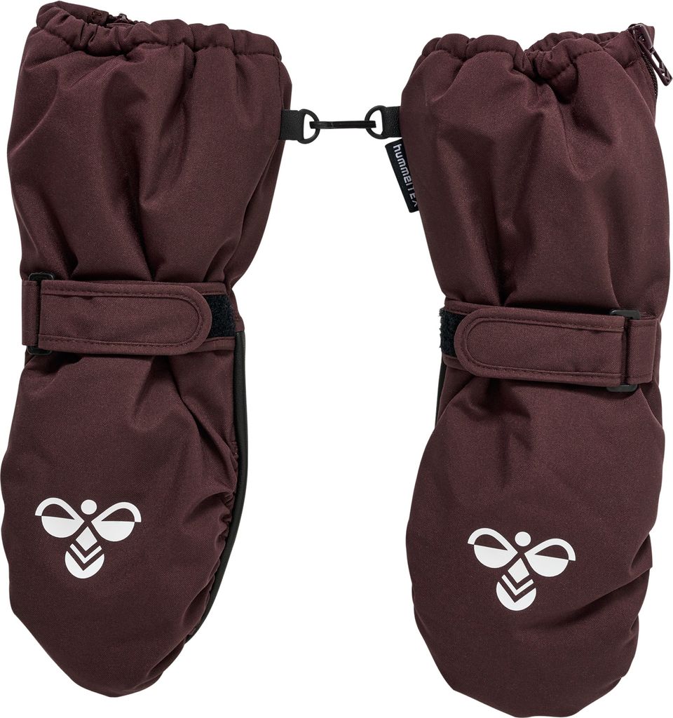 Hummel Hmliglo tex mittens - black iris, Größe:0-2