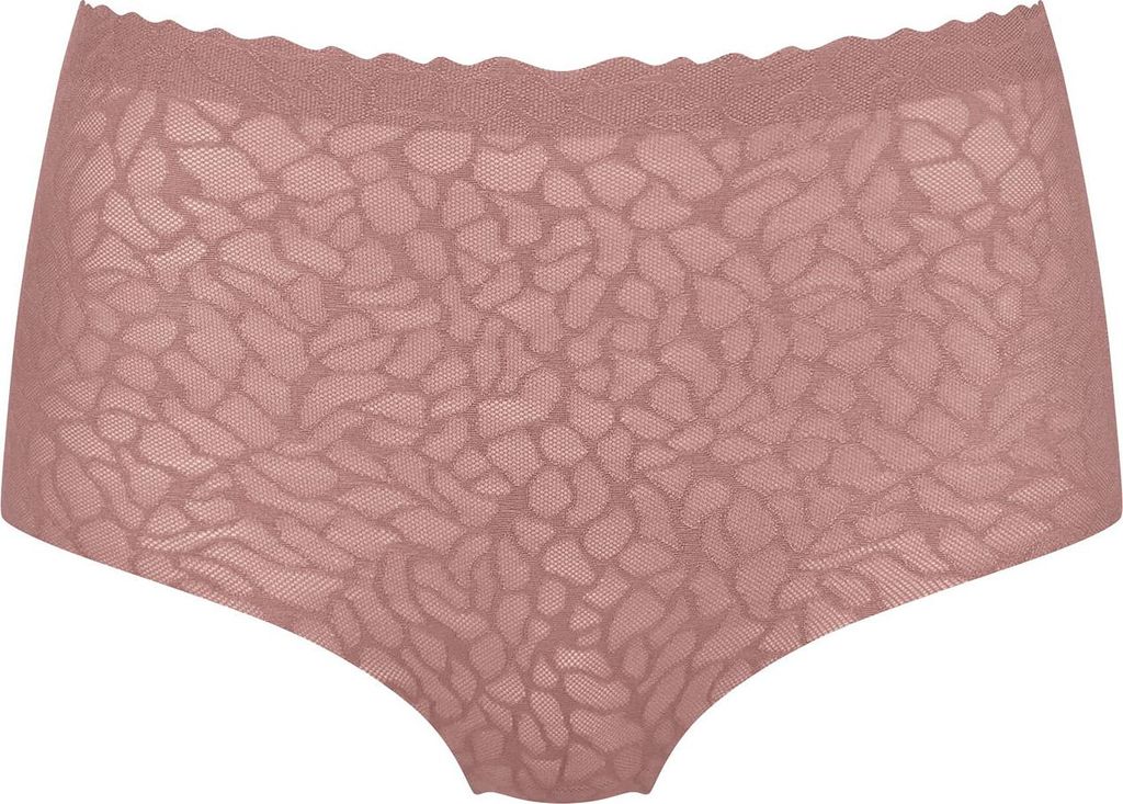 sloggi Damen Maxislip Zero Feel Lace 2.0 High Waist - CACAO - Größe S