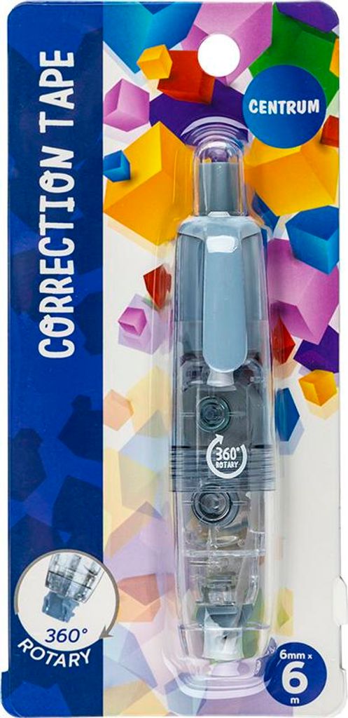 Drehbarer Korrekturstreifen 6 mm x 6 m, 1 Stück (gemischt) – Panta Plast