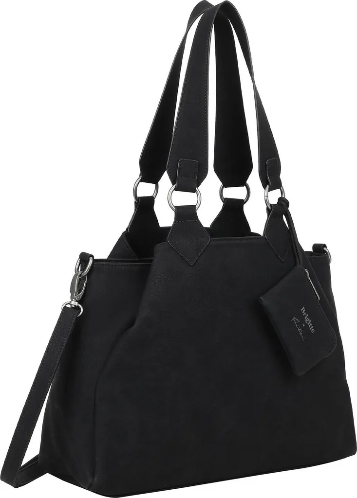Grand sac shopper noir pour femme Maia Special Jakx - Sac cabas chic