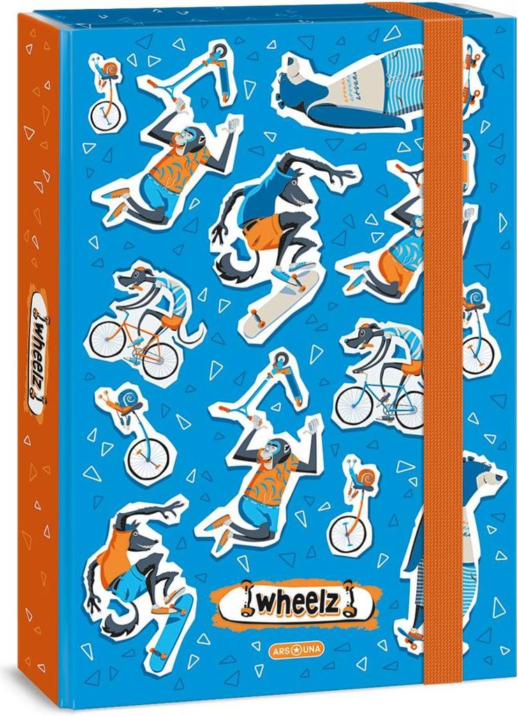 Scatola per quaderni Ars Una Wheelz A4 Immagine del prodotto 
