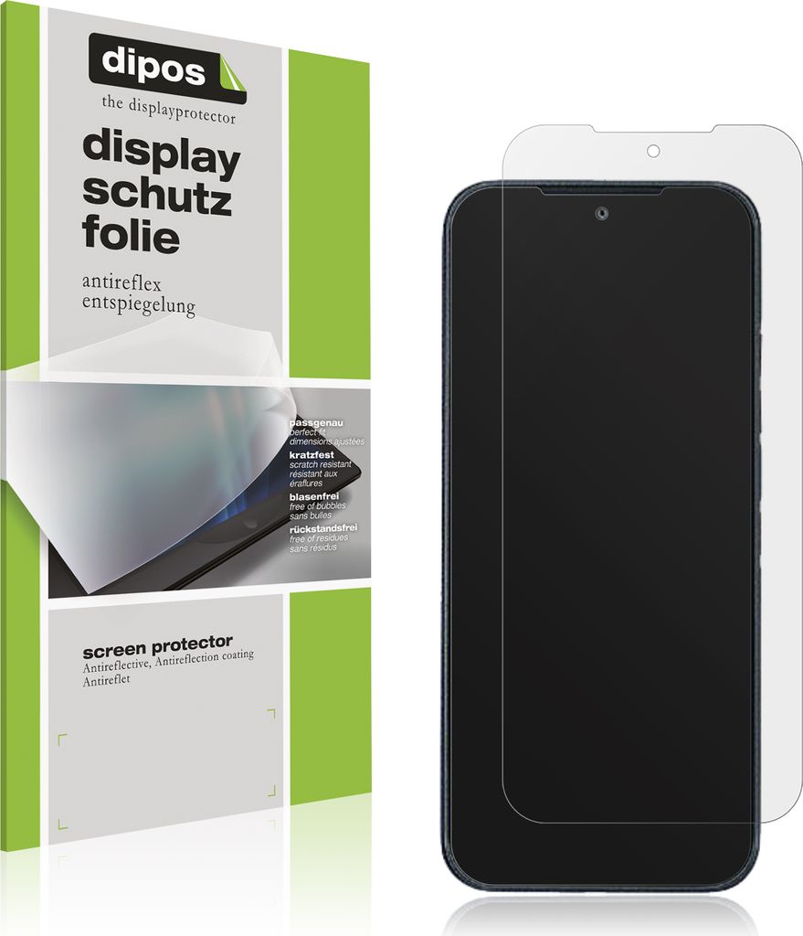 4x Schutzfolie für Kyocera Digno SX2 matt Displayschutzfolie Folie Display Schutz dipos
