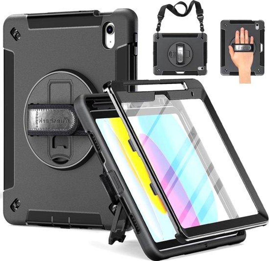 Militärresistente Stootvaste Tablet-Hülle 10,9 Zoll Zwart