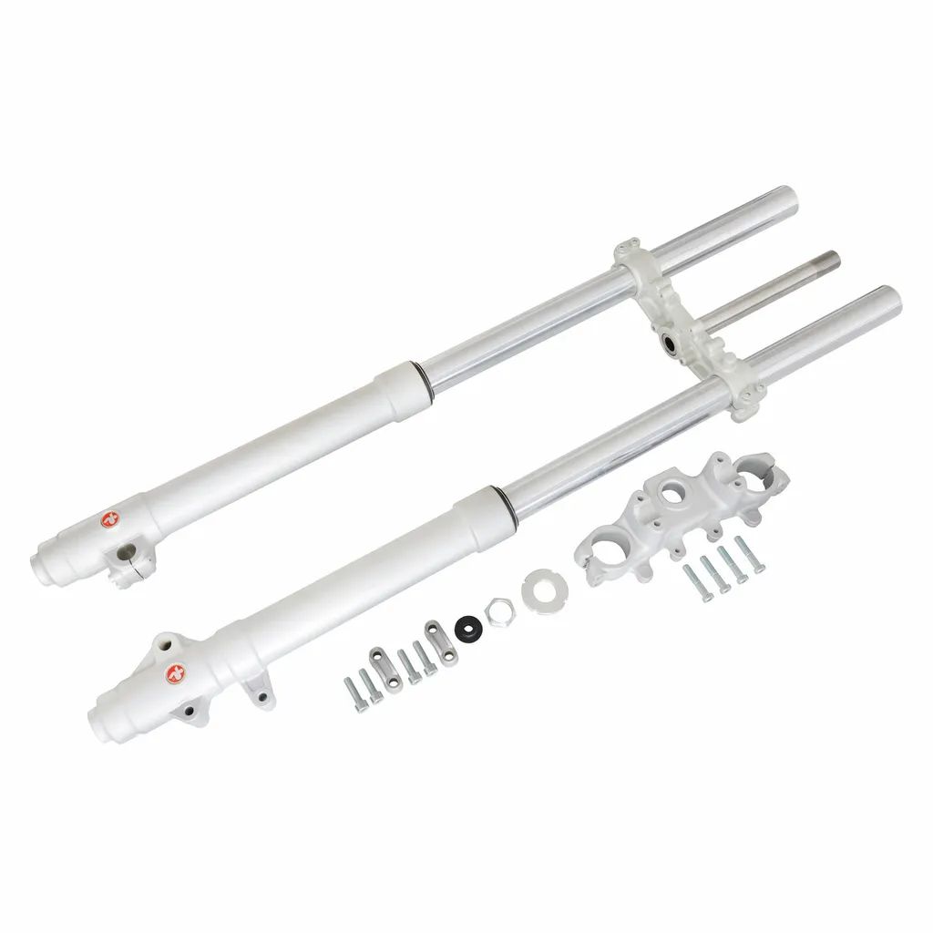 Supprimer le jeu de fourche RS125 : Tiges Pajoli 40mm 990mm avec guides
