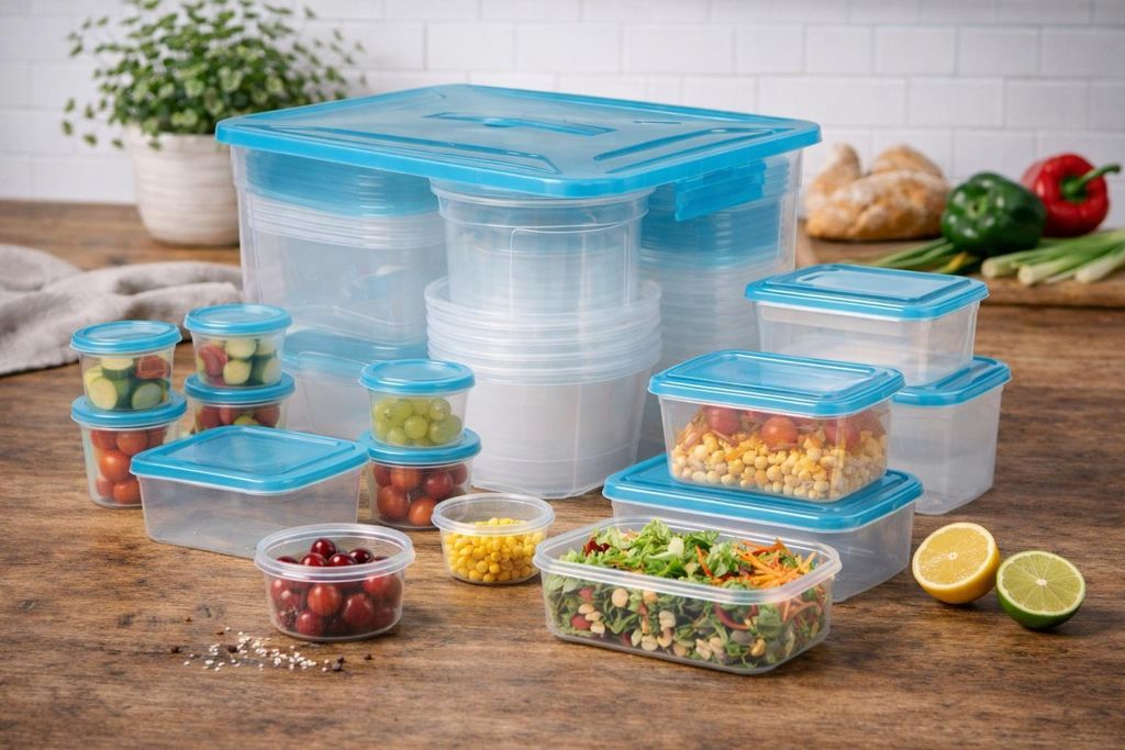 Frischhaltedosen Set – 50-teilig – mit Deckel –