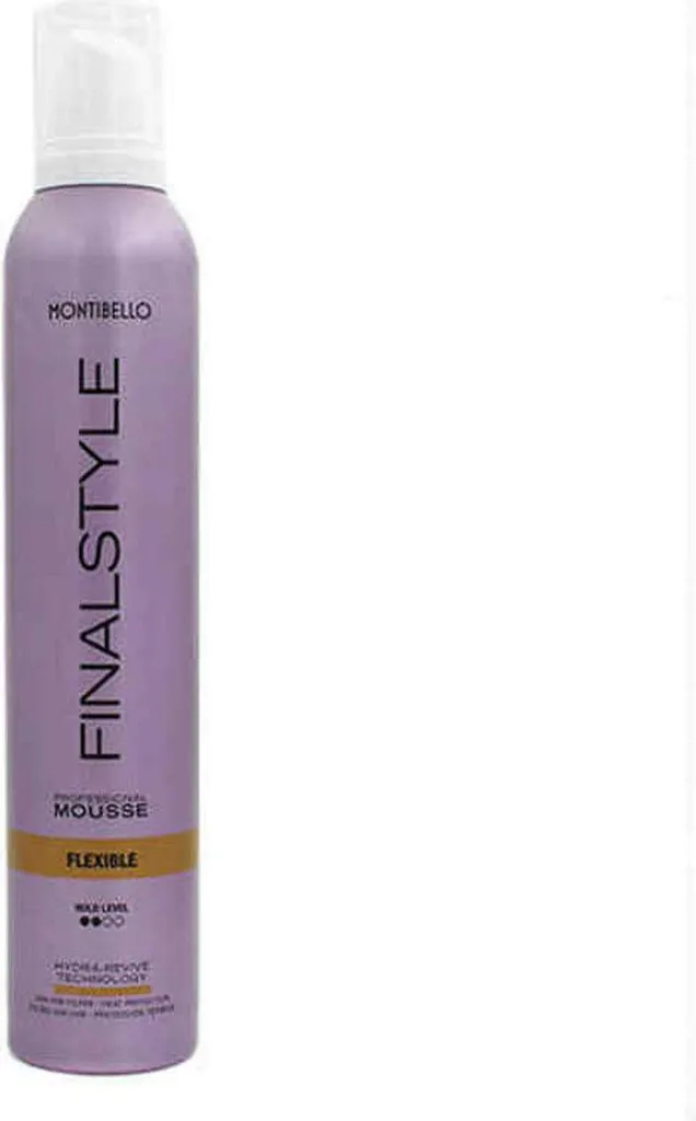 Adieu cheveux plats avec la Mousse volumatrice Montibello Flexible 320ml