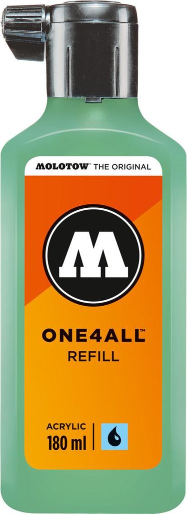 Molotow Nachfüllflasche ONE4ALL ACRYLIC 180 ml, Nr. 234 calypso mittel