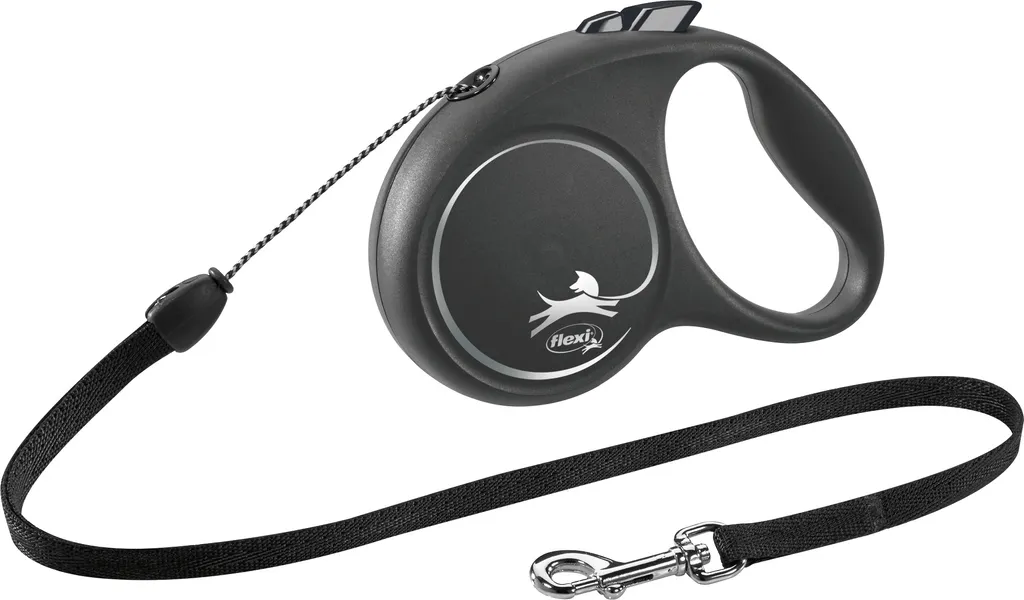 flexi BLACK DESIGN corda 5 m nera