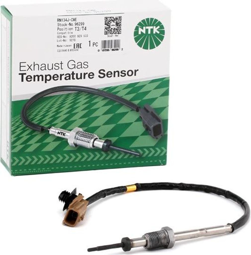 NGK 96299 Abgastemperatursensor für RENAULT Clio III Schrägheck (BR0/1, CR0/1)