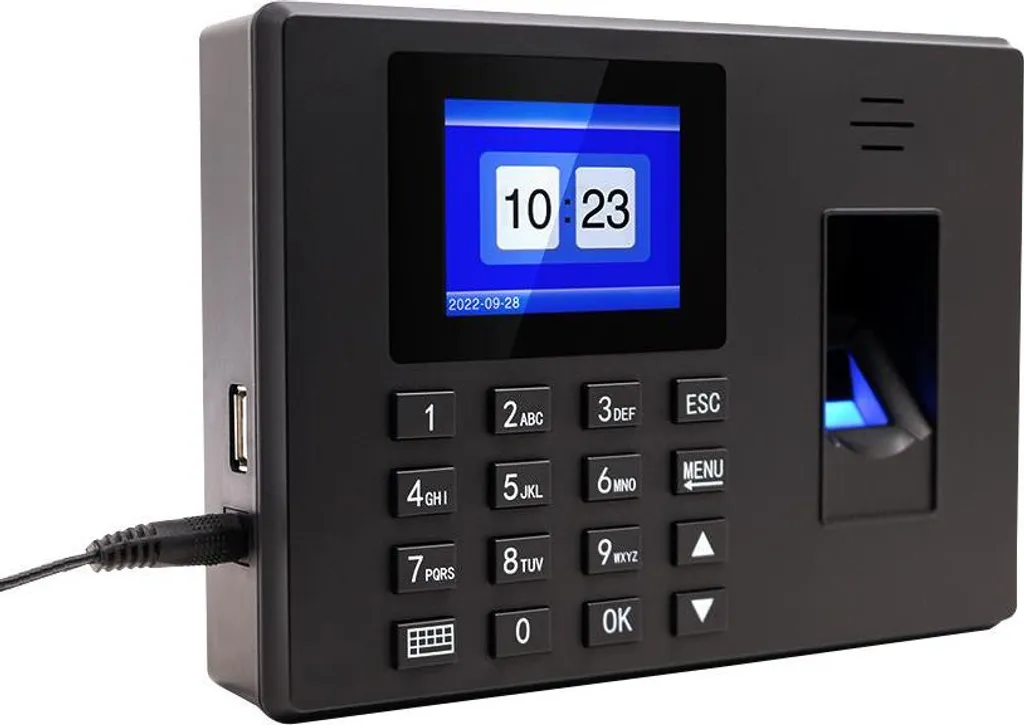 Pointeuse horaire HDWR FTR06 avec empreinte digitale et mot de passe