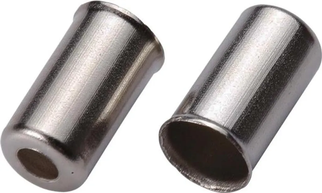 Embout de câble BBB 5 mm argenté - Stop effilochage câble de frein