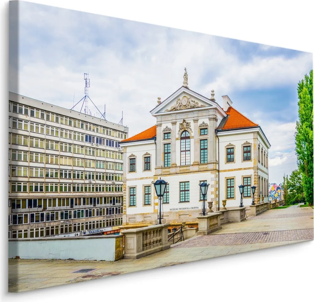 Carta da Parati Tela 100x70 cm Varsavia Cielo | Decorazione XXL Online