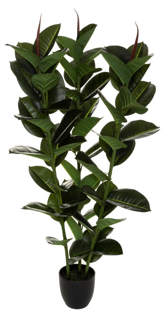 Künstlicher Gummibaum im Topf, Ø 40 × 120 cm Produktbild 