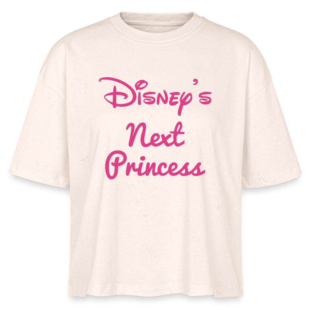 Disney Prinzessinen Disneys Next Princess Boxy Shirt Damen, S, Natur