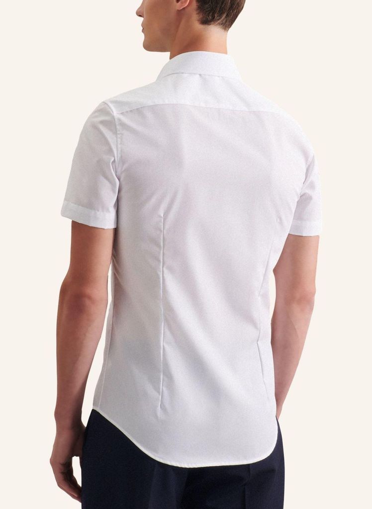 Seidensticker Camicia da uomo slim fit a maniche corte Immagine del prodotto 