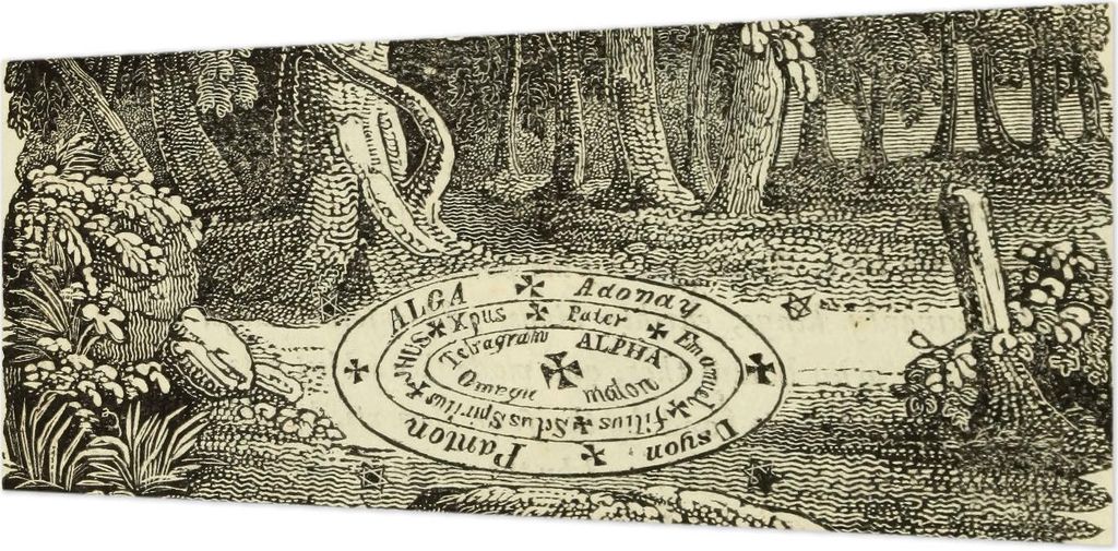 Wandtapete - Dekorative Tapete für Wohnzimmer- Tapetenfolie für Wanddekoration - 208x146 cm - Magischer Kreis