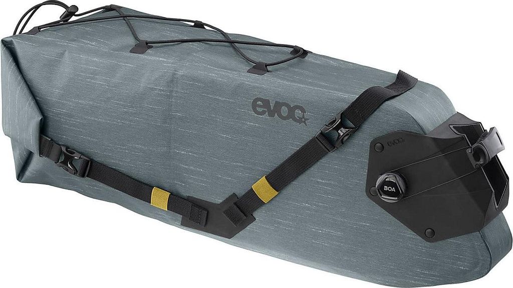 Evoc Seat Pack Boa WP 12 Fahrradtasche, 12 l, steel, 12x75x18 cm
