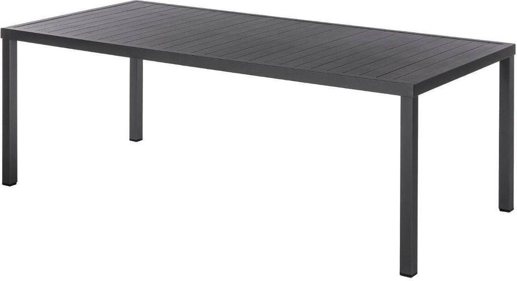 Rechteckiger gartentisch "piazza" graphit 8-sitzer aus Produktbild 