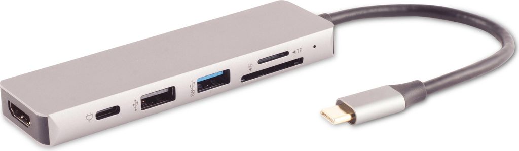ShiverPeaks maximum connectivity USB-DOCK--USB-C multiport Produktbild 