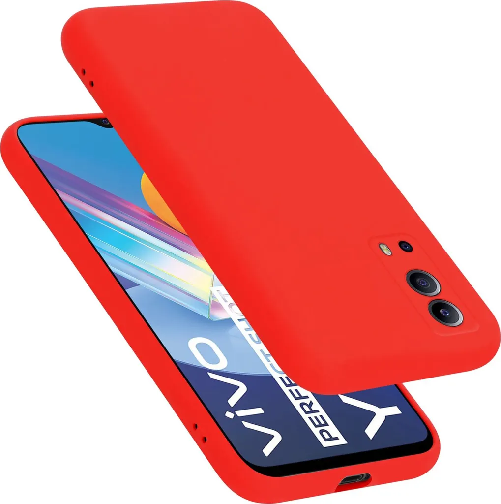 Opinioni Custodia Cadorabo Vivo Y72 5G | Cover TPU Rossa Recensione