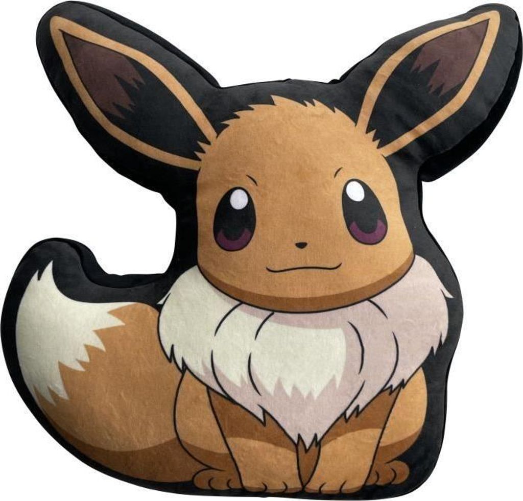 Coussin 3D Premium - POKEMON - Evoli - Microfibre - 40 cm Image du produit 