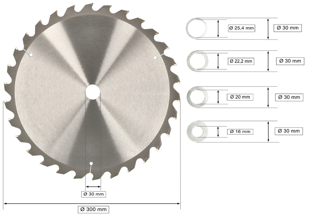 Lama Legno KOTARBAU® 300mm 30Z: La Scelta Ideale per DIY e Cantiere - 2