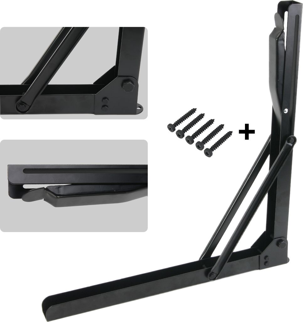 Sklápacia konzola na police 560 x 580 mm Obrázok produktu 