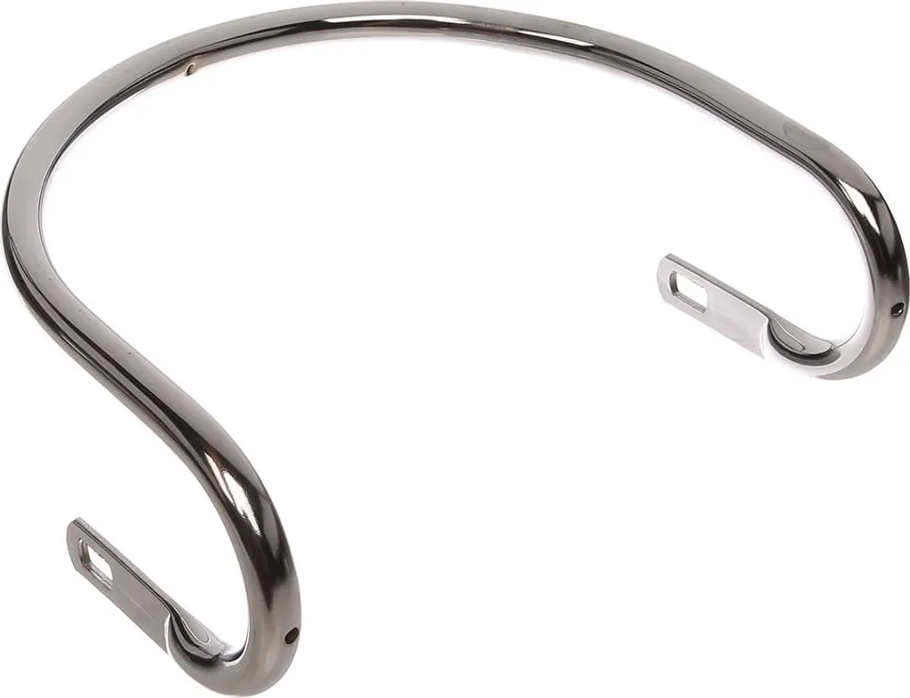 Lampe de Crash Bar AWO - Éclairage de Sécurité Chrome pour Moto