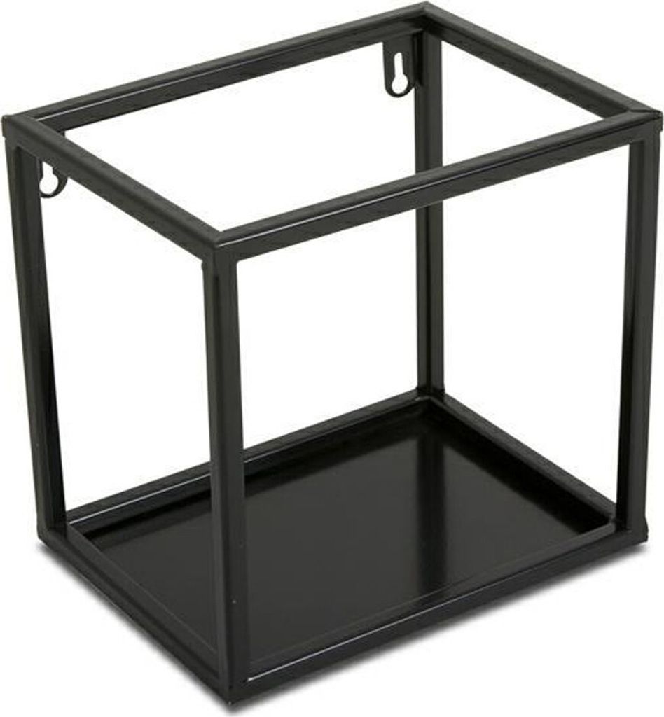 Wandregal, Hängeregal Metall Aufhängen, Rechteckig, Loft, Produktbild 