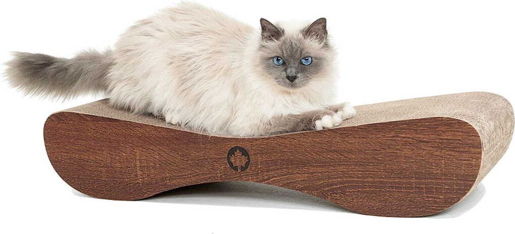 Katzenkratzer Satellite 2.0 – Walnuss dunkel, Produktbild 