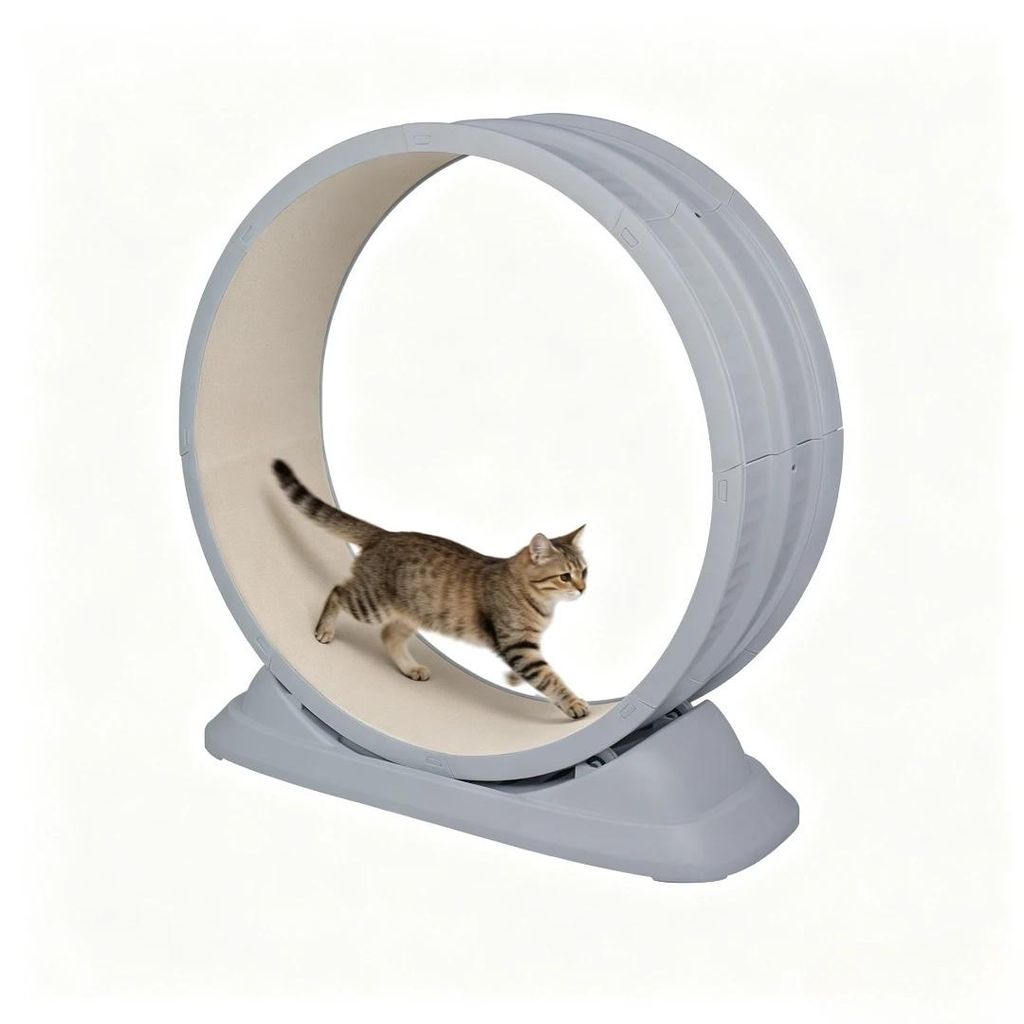 Katzenlaufrad Innendurchmesser 80cm leise Laufband mit Produktbild 