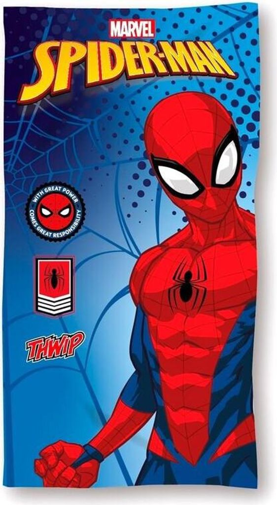 Spiderman Strandhandtuch Kinder – Marvel Badetuch 70x140
