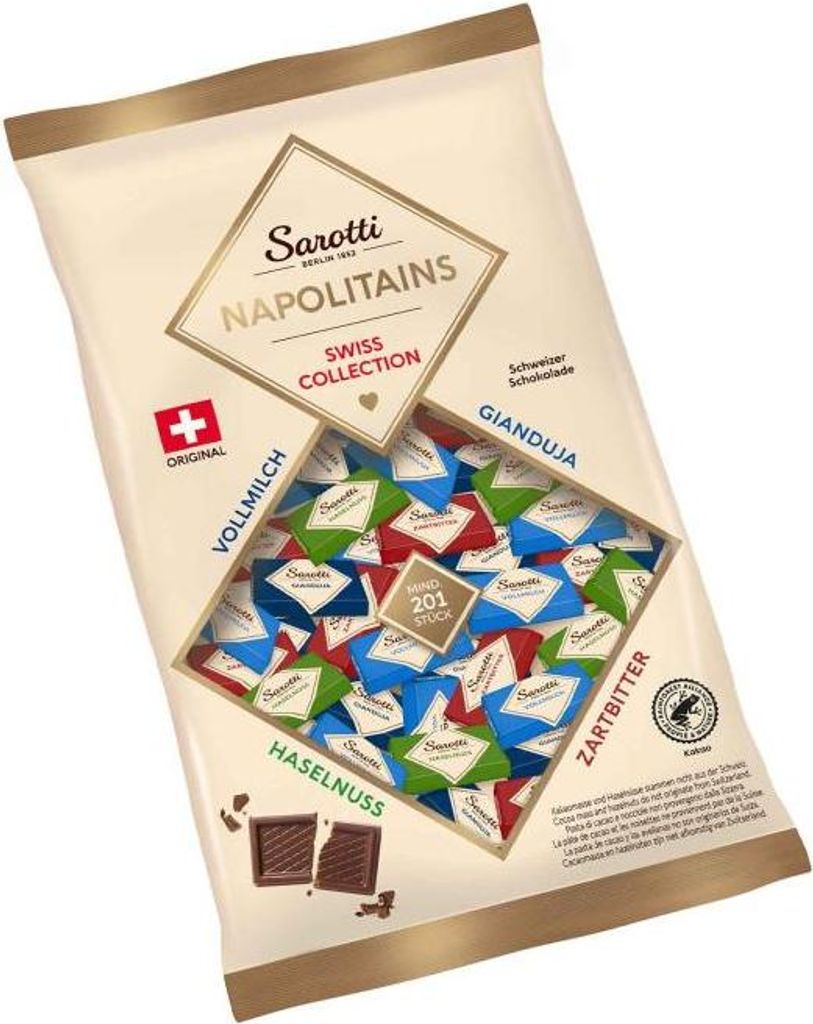 Sarotti Napolitains tavolette di cioccolato svizzero Immagine del prodotto 