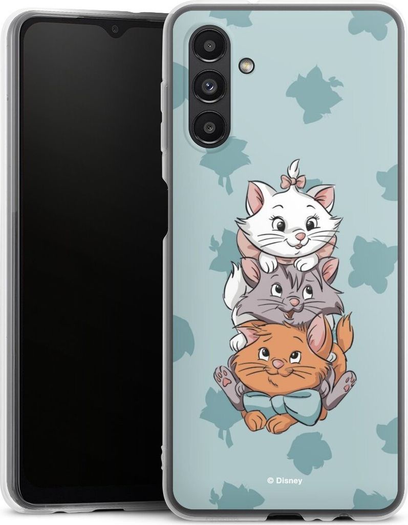 DeinDesign Handyhülle für Samsung Galaxy A04s Silikon Hülle Case Smartphone Schutzhülle Aristocats Disney Katze