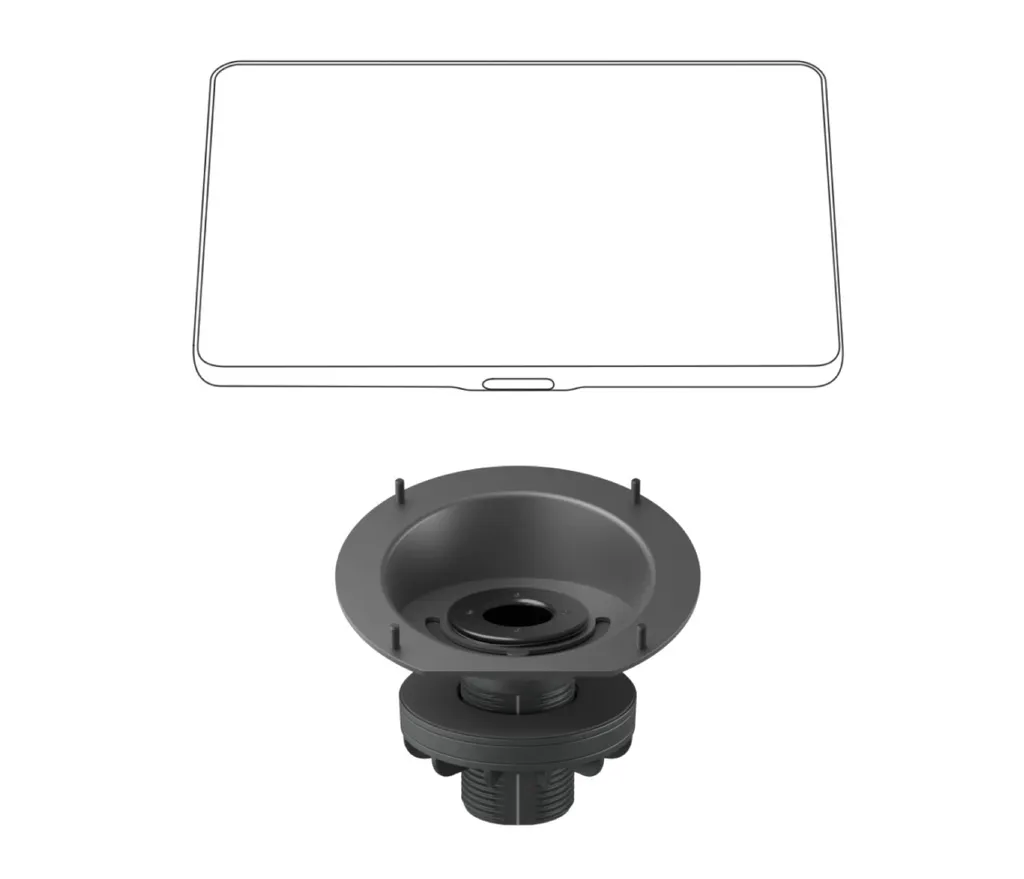 LOGI Tap Riser Mount - Support de Table Élevé pour Visioconférence Pro