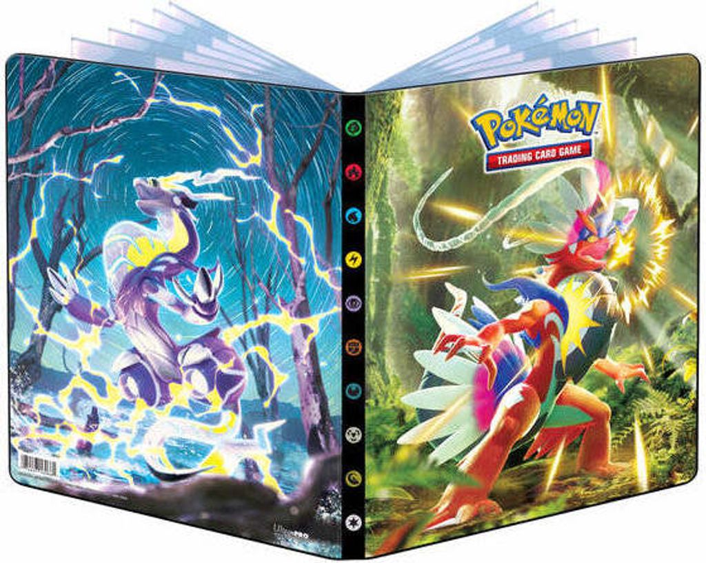 Koraidon & Miraidon 9-Pocket Portfolio for Pokemon