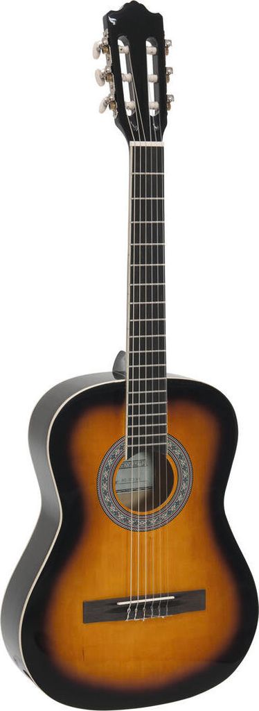 DIMAVERY AC-303 Klassikgitarre 3/4 sunburst
