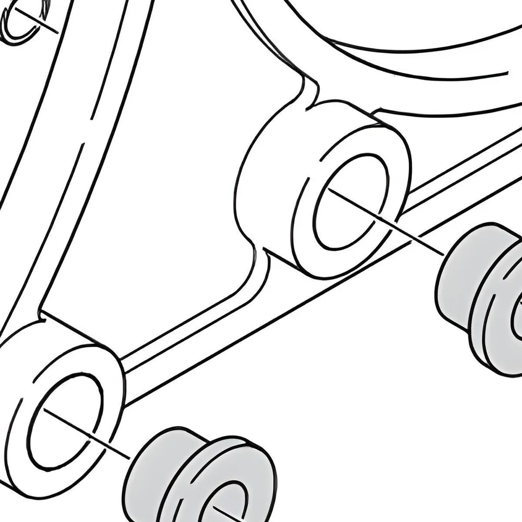 Support d'échappement Polini Evolution 50 TWD pour moteur Piaggio 50cc - 2