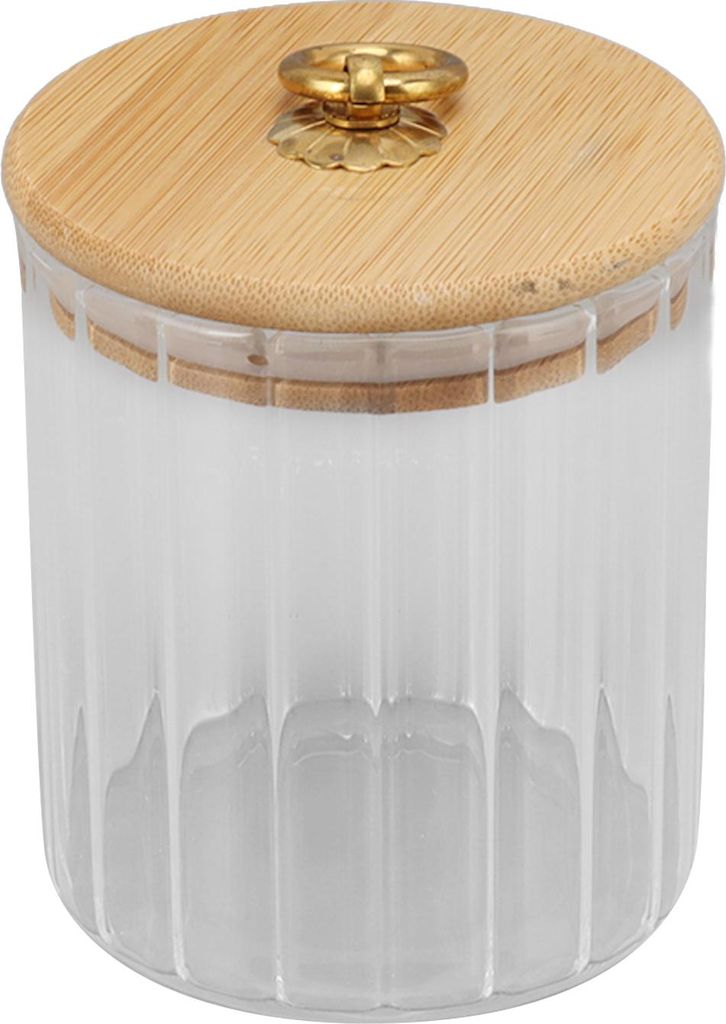 Vorratsglas, durchsichtiges Einmachglas, feuchtigkeitsbeständig mit dicht schließendem Deckel, für Tee, Kaffee, Zucker, Trockenfrüchte, 500 ml