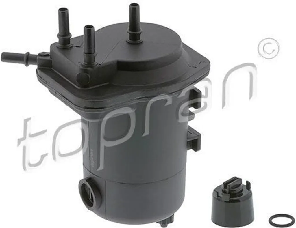 Filtre à carburant TOPRAN 630 810 pour Tiida et Clio II - OE 1640100Q0B