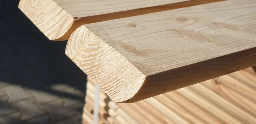 Listwa ogrodzeniowa 9x2x140cm modrzew syberyjski wzór B Zdjęcie produktu 
