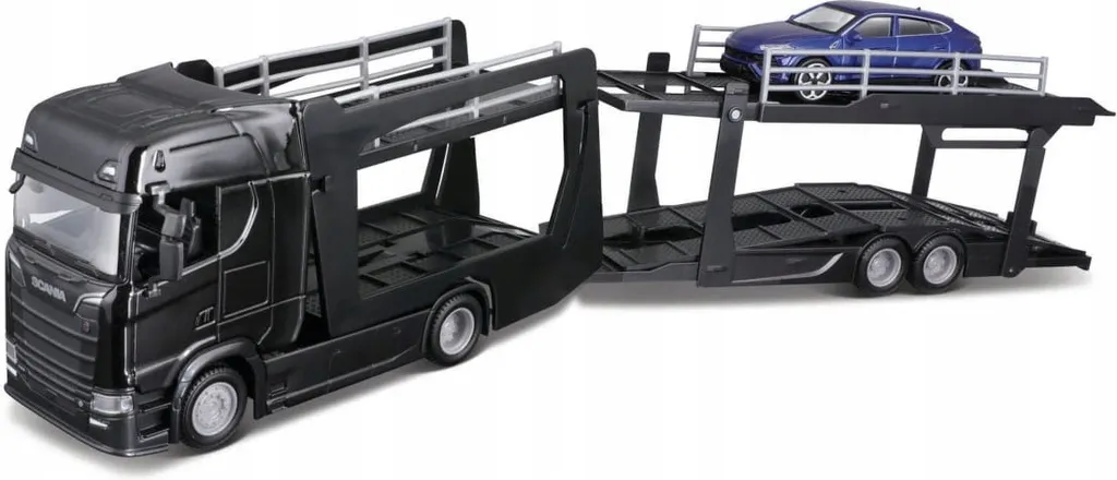 Camion de dépannage Scania 770S BBurago 31465 - Miniature porte-voiture