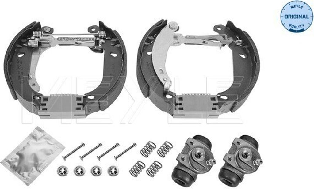 MEYLE Bremsensatz Trommelbremse Hinten passend für PEUGEOT 206 Schrägheck (2A/C) 11-14 533 0037