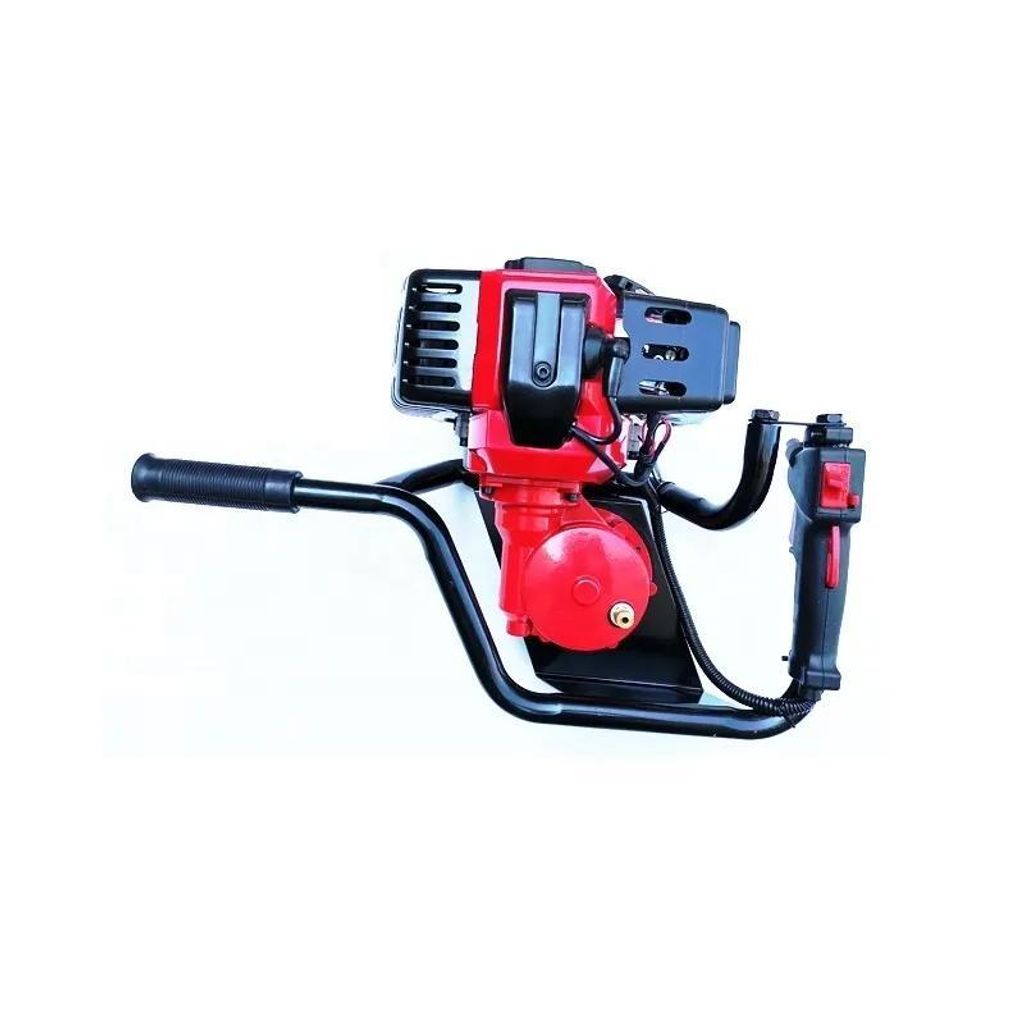 Benzin Erdbohrer IE-44 – 52cc / 3PS – Erdlochbohrer Pfostenbohrer Gartenbohrer